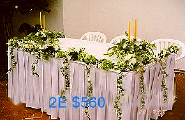 香港婚宴場地設計佈置介紹迎賓枱佈置優惠收費價錢推薦